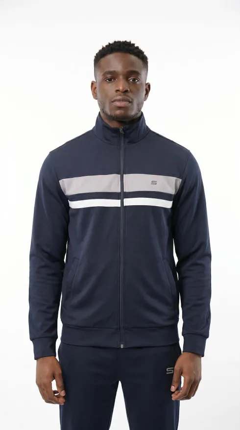 Erkek Performans Eşofman Takımı Track Suit - Lacivert/Gri
